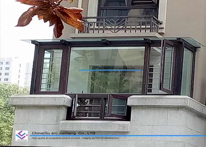 住宅建設材料のカが付いている注文アルミニウムWindowsの開き窓のタイプ