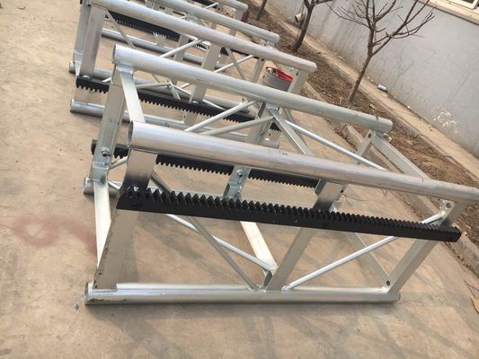 VFD Motors 3*11KW Twin Cage 2000KG Building Hoist